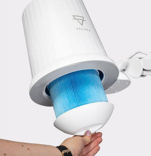 Biurkowy pochłaniacz pyłu manicure pedicure S1 80W - Studio Bay