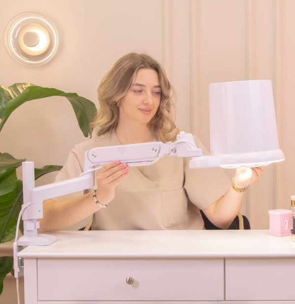 Biurkowy pochłaniacz pyłu manicure pedicure S2 PRO 80W - Studio Bay