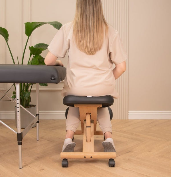 Klękosiad krzesło ergonomiczne na kółkach - Studio Bay