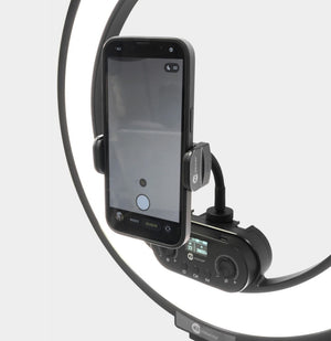 Lampa kosmetyczna Ring 3.0 - czarna - Studio Bay