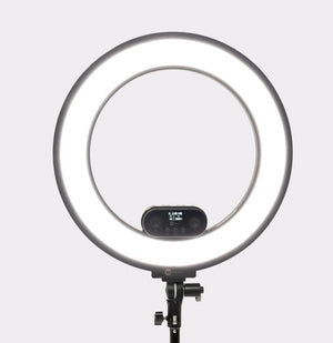 Lampa kosmetyczna Ring 3.0 - czarna - Studio Bay