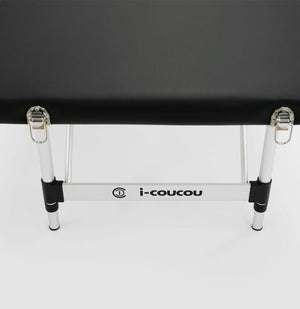 Łóżko kosmetyczne do stylizacji rzęs Space Slim - Czarne - Studio Bay