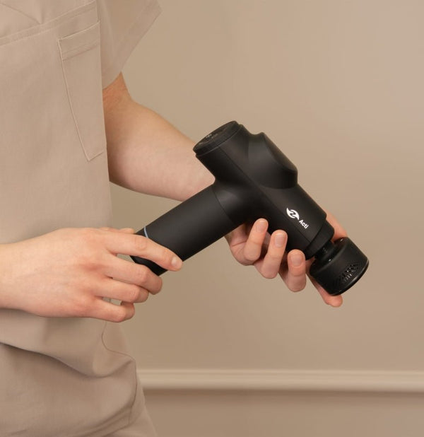 Pistolet do masażu z funkcją grzania i chłodzenia - Studio Bay