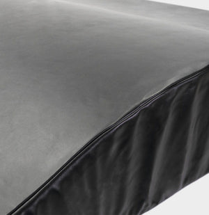 Poszewka z ekoskóry na materac coucou CLOUD 2.0 60 cm - Czarna - Studio Bay