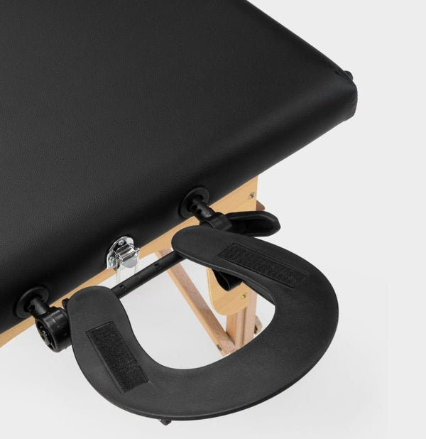 Stół Acti COMPACT do masażu 65cm Drewniany - Czarny - Studio Bay