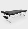 Massagetisch Aluminium - Schwarz